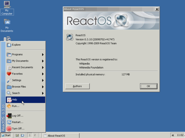 reactos windows alternative