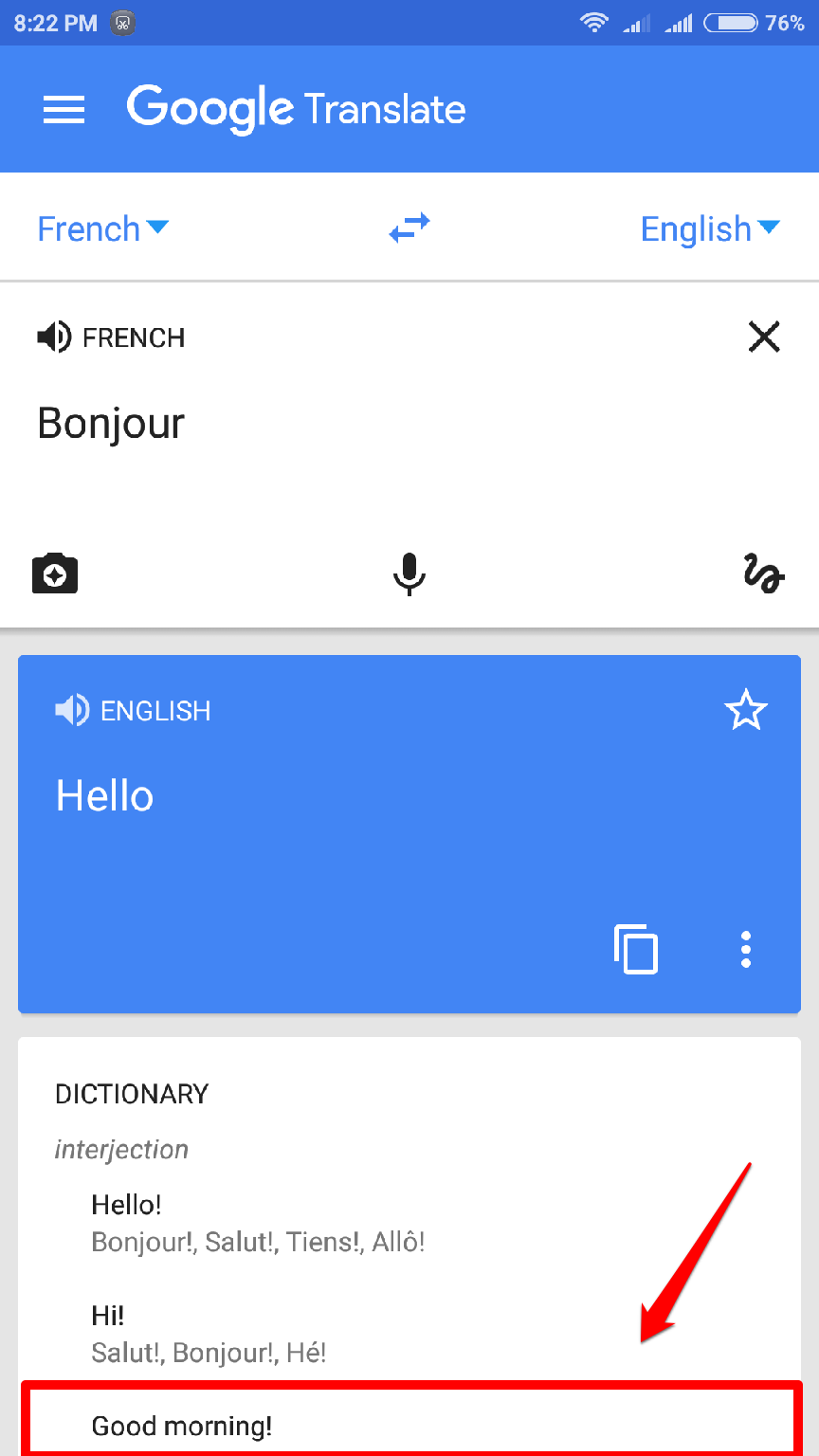 google translate photo to text