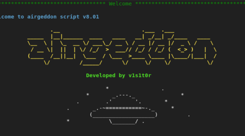 Airgeddon wifi hacking tool