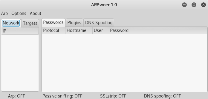 arpwner gui