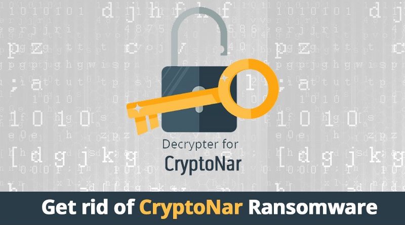 Decrypt CryptoNar Ransomware