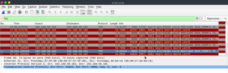 wireshark filter network subnet