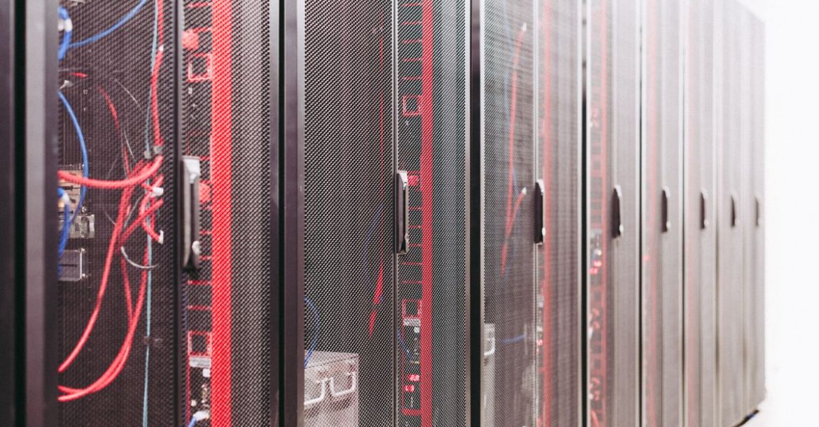 Server racks in a data centre, representing the Linux systems exposed by the Bad Epoll vulnerability